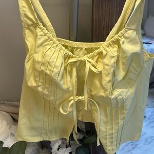 SHEIN Lemon Yellow Camisole Top
